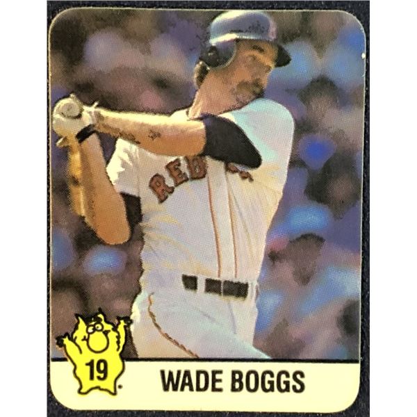 1987 HOSTESS CHIPS BASEBALL WADE BOGGS (HOF)