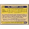 Image 2 : 1987 TOPPS B.J. SURHOFF ROOKIE CARD