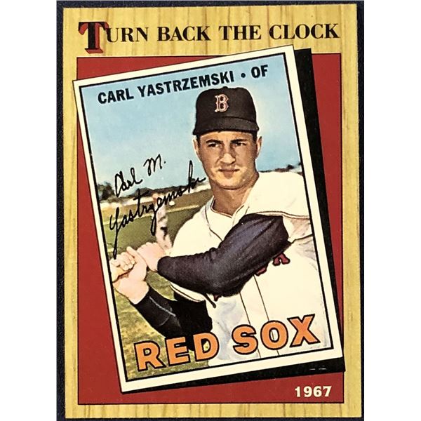 1987 TOPPS CARL YASTRZEMSKI (HOF)