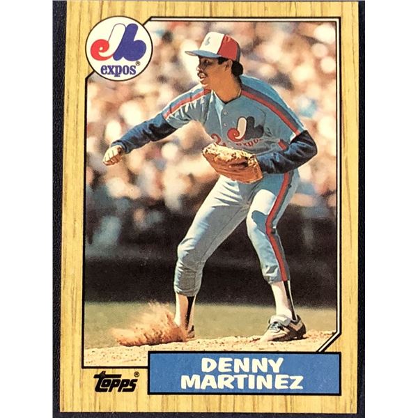 1987 TOPPS DENNIS MARTINEZ