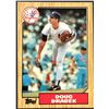 Image 1 : 1987 TOPPS DOUG DRABEK ROOKIE CARD