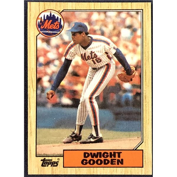 1987 TOPPS DWIGHT GOODEN