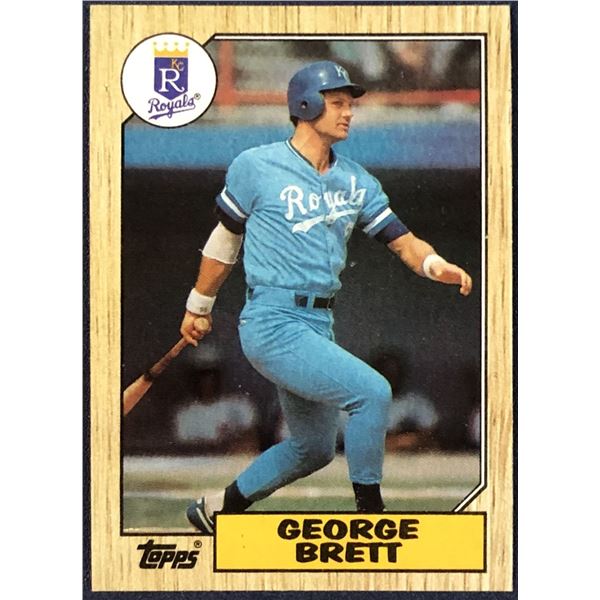 1987 TOPPS GEORGE BRETT (HOF)
