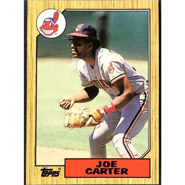 1987 TOPPS JOE CARTER