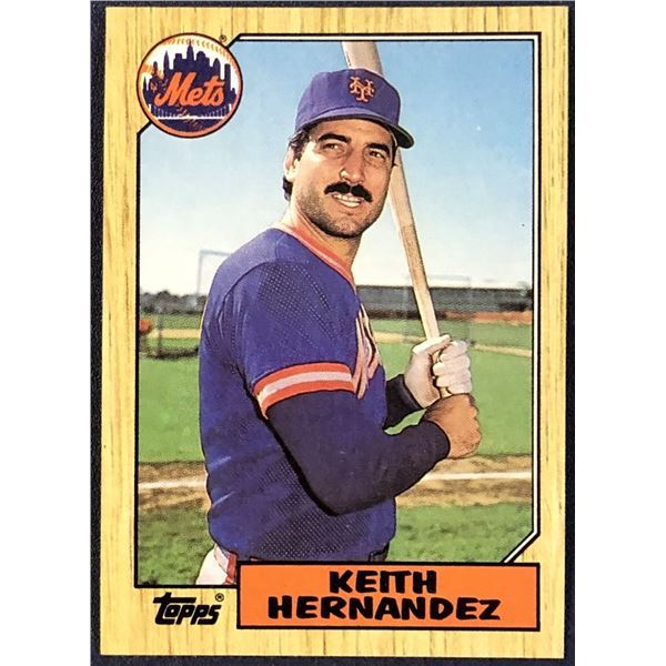 1987 TOPPS KEITH HERNANDEZ