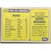 Image 2 : 1987 TOPPS KEITH HERNANDEZ