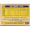 Image 2 : 1987 TOPPS LEE SMITH (HOF)