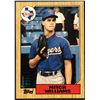 Image 1 : 1987 TOPPS MITCH WILLIAMS ROOKIE CARD