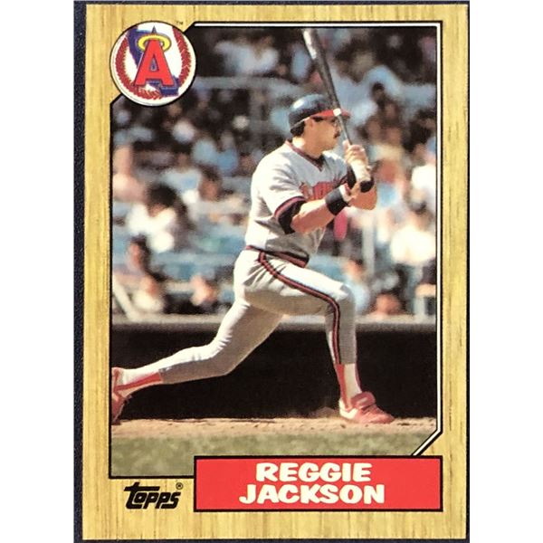 1987 TOPPS REGGIE JACKSON (HOF)