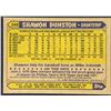 Image 2 : 1987 TOPPS SHAWON DUNSTON ROOKIE CARD