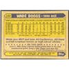 Image 2 : 1987 TOPPS WADE BOGGS (HOF)