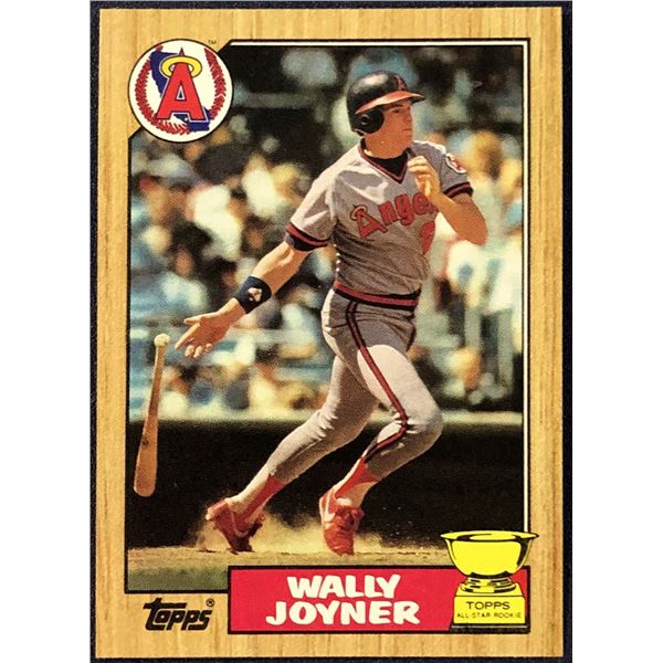 1987 TOPPS WALLY JOYNER ROOKIE CARD