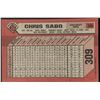 Image 2 : 1989 BOWMAN CHRIS SABO ROOKIE CARD