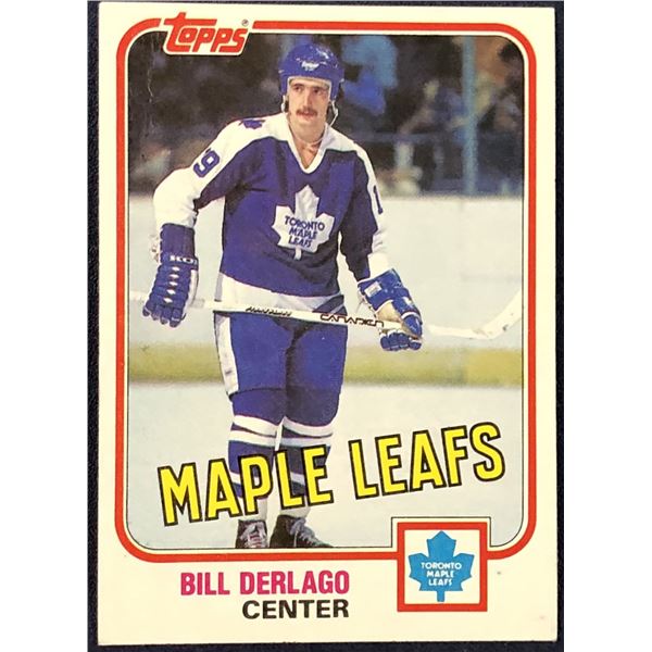1981-82 TOPPS BILL DERLAGO