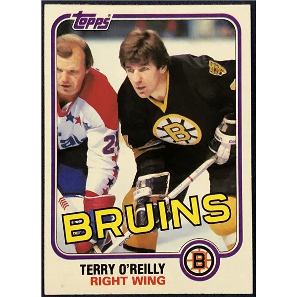 1981-82 TOPPS TERRY O'REILLY