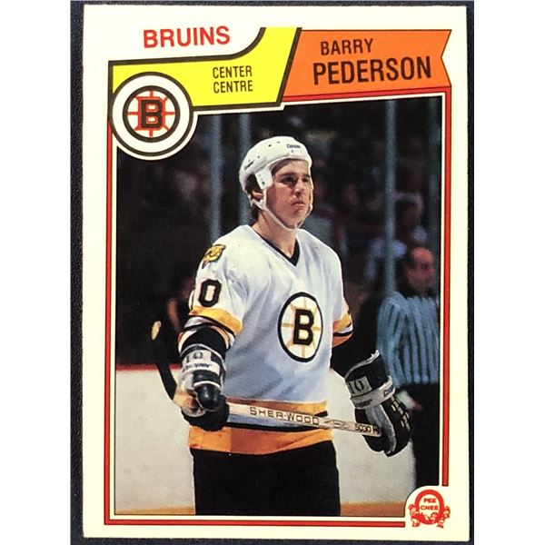 1983-83 O-PEE-CHEE BARRY PEDERSON