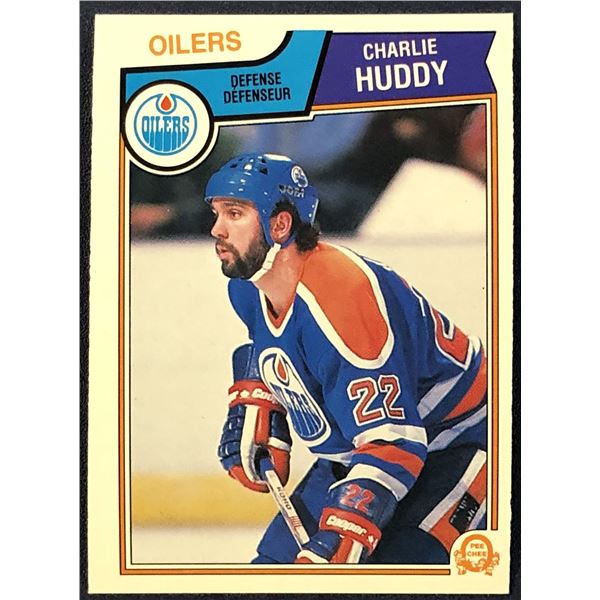 1983-83 O-PEE-CHEE CHARLIE HUDDY
