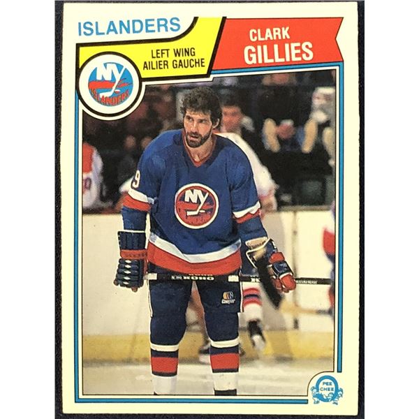 1983-83 O-PEE-CHEE CLARK GILLIES (HOF)