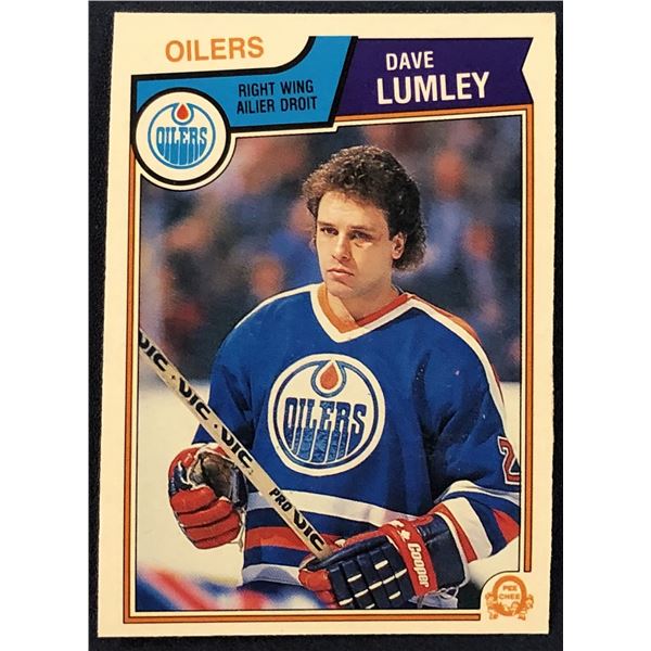 1983-83 O-PEE-CHEE DAVE LUMLEY