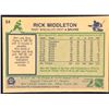 Image 2 : 1983-83 O-PEE-CHEE RICK MIDDLETON (HOF)