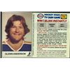 Image 1 : 1983-84 ESSO GLENN ANDERSON (HOF)