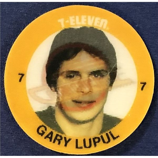 1984-85 7-ELEVEN NHL 3-D COIN - GARY LUPUL