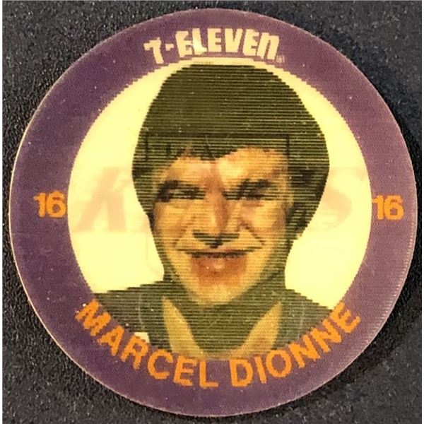 1984-85 7-ELEVEN NHL 3-D COIN - MARCEL DIONNE (HOF)