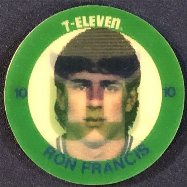 1984-85 7-ELEVEN NHL 3-D COIN - RON FRANCIS (HOF)