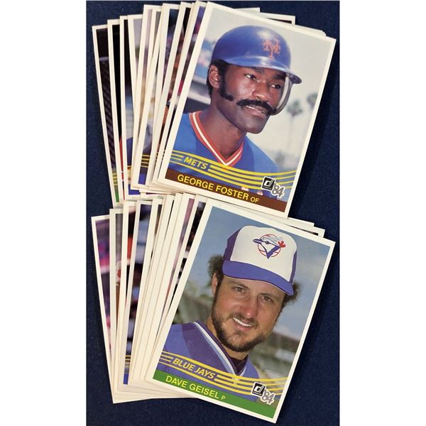 1984 DONRUSS BASEBALL COLLECTION (25)