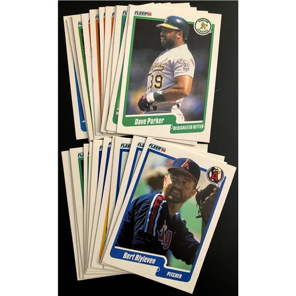1990 FLEER BASEBALL COLLECTION - 25 CARDS