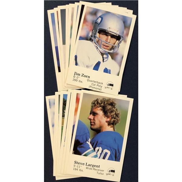 1982 SEATTLE SEAHAWKS POLICE SET