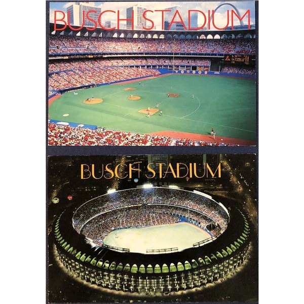 ST. LOUIS BUSCH STADIUM POST CARDS