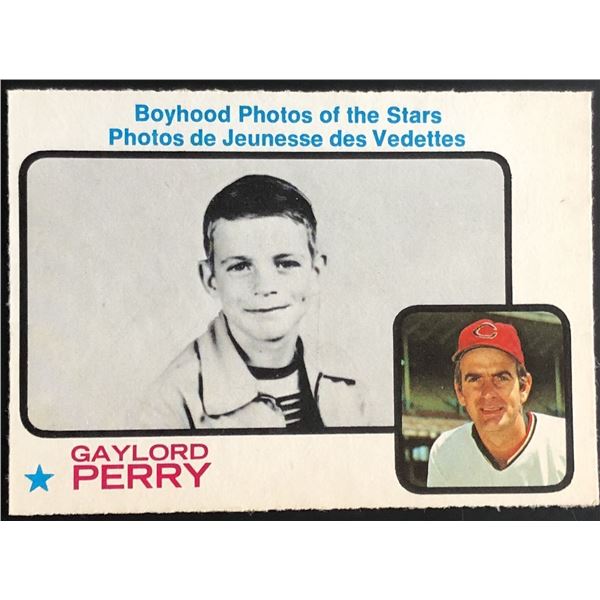 1973 O-PEE-CHEE GAYLORD PERRY (HOF)