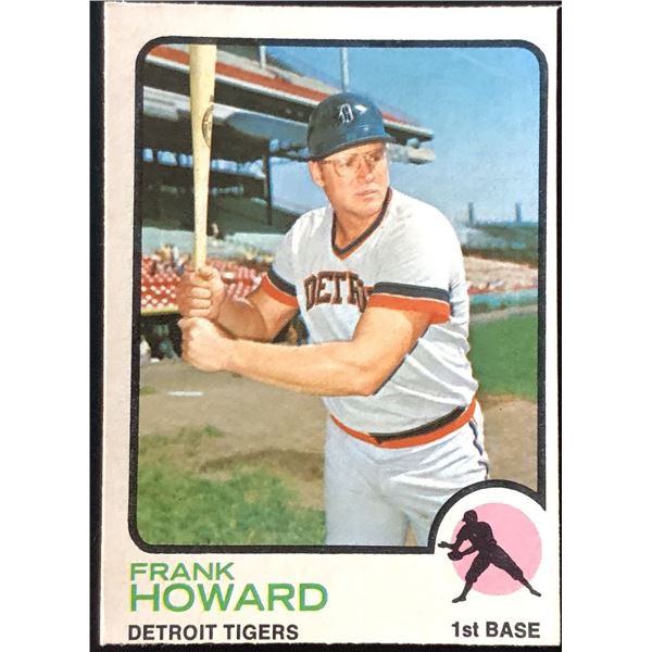 1973 O-PEE-CHEE HIGH NUMBER FRANK HOWARD