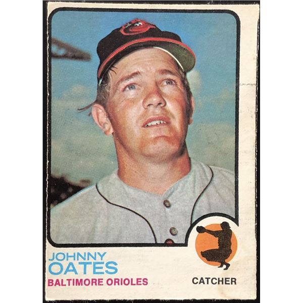 1973 O-PEE-CHEE JOHNNY OATES ROOKIE CARD