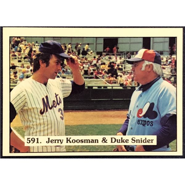 1975 SSPC BASEBALL DUKE SNIDER (HOF)