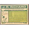 Image 2 : 1977 O-PEE-CHEE BASEBALL J.R. RICHARD
