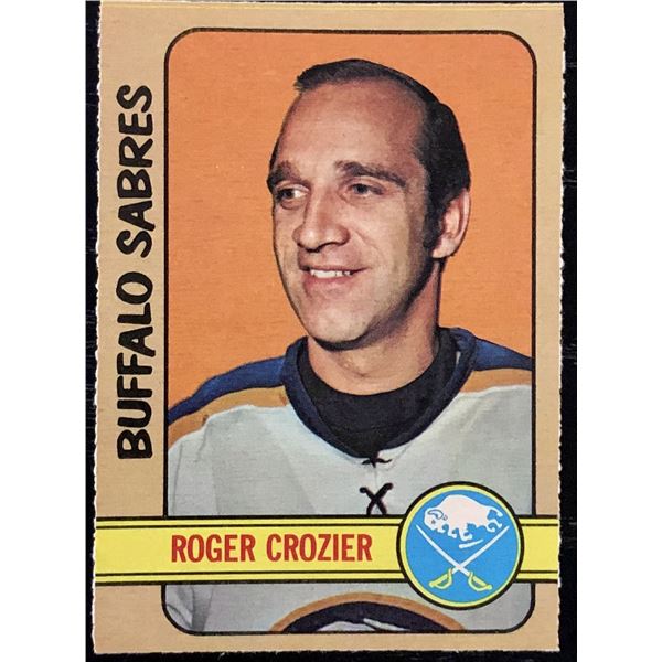 1972-73 O-PEE-CHEE NHL ROGER CROZIER (HOF)