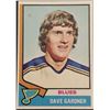 Image 1 : 1974-75 NHL TOPPS DAVE GARDNER ROOKIE CARD