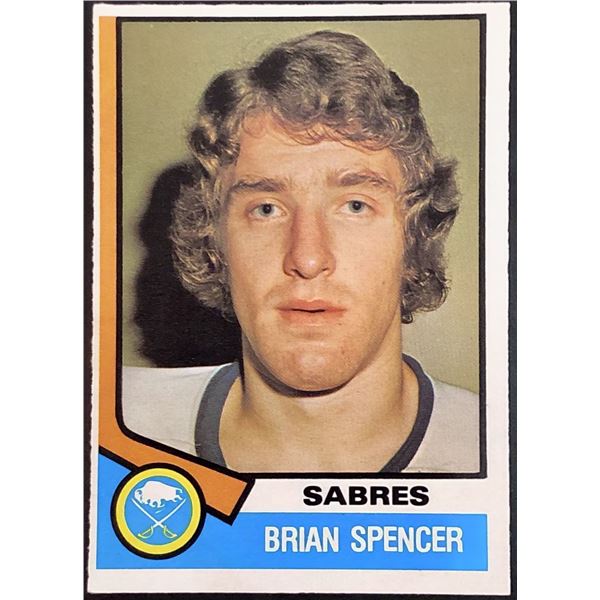 1974-75 O-PEE-CHEE BRIAN SPENCER