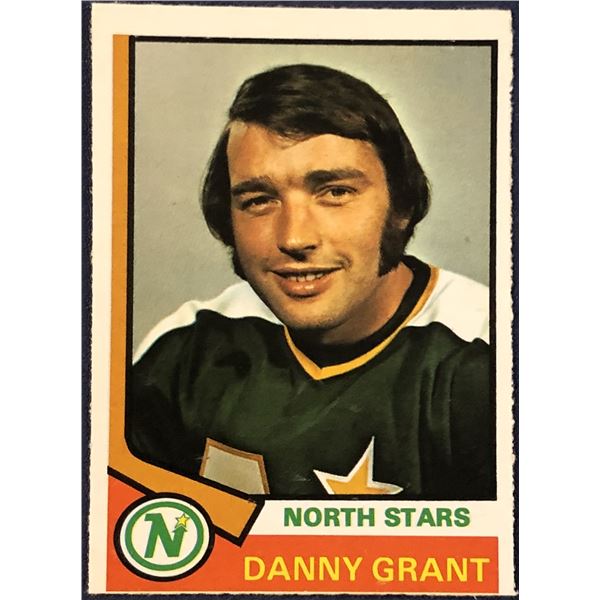 1974-75 O-PEE-CHEE DANNY GRANT