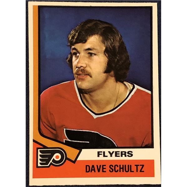 1974-75 O-PEE-CHEE DAVE SCHULTZ