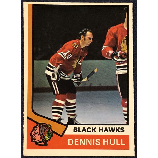 1974-75 O-PEE-CHEE DENNIS HULL