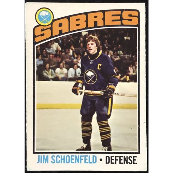 1976-77 O-PEE-CHEE NHL JIM SCHOENFELD