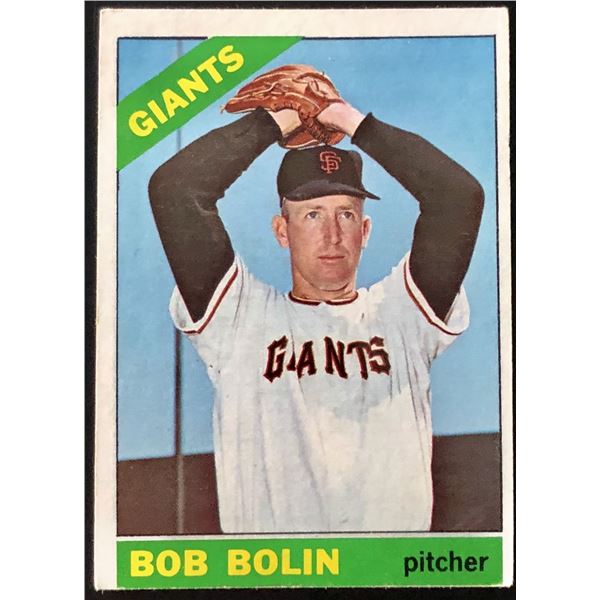 1966 TOPPS BOB BOLIN