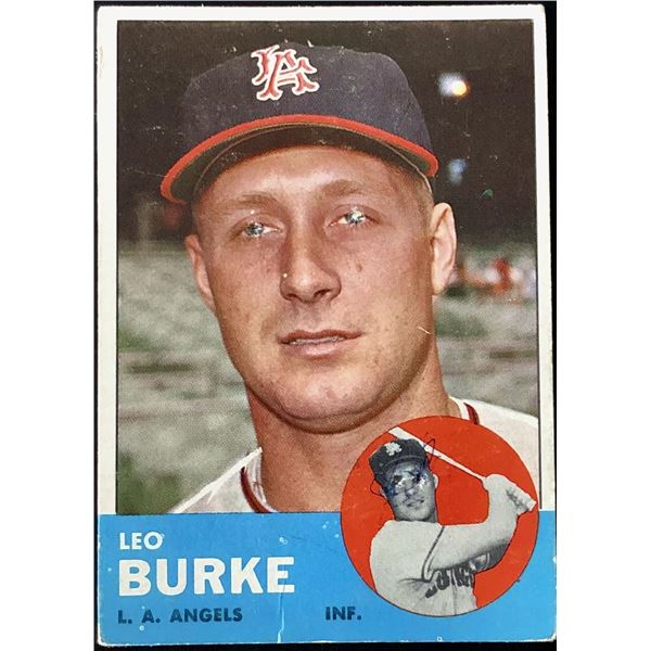 1963 TOPPS LEO BURKE