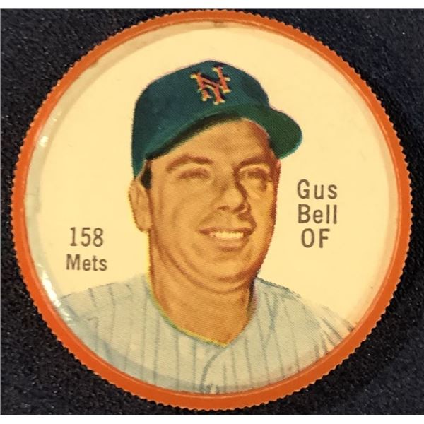 1962 SHIRRIFF POTATO CHIPS BASEBALL COINS - GUS BELL