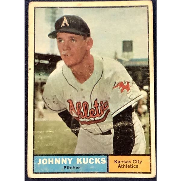 1961 TOPPS JOHNNY KUCKS