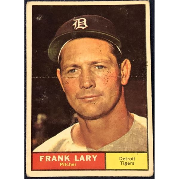 1961 TOPPS FRANK LARY