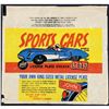 Image 1 : 1961 TOPPS SPORTS CARS WRAPPER